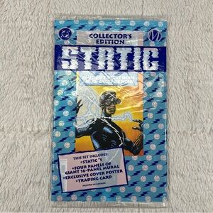 DC Comics Collector's Edition Static Shock Comic Facsimile